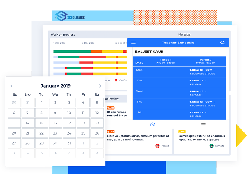 App screen